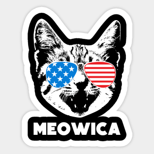 Meowica Sticker